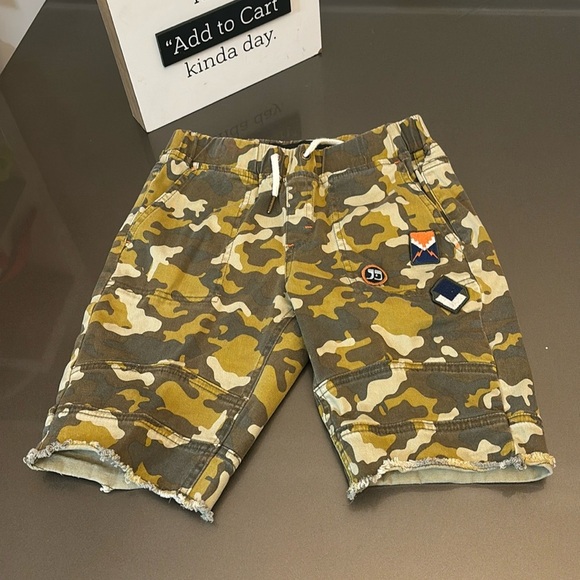 Boys JOES ARMY FATIGUE SHORTS - Picture 1 of 4